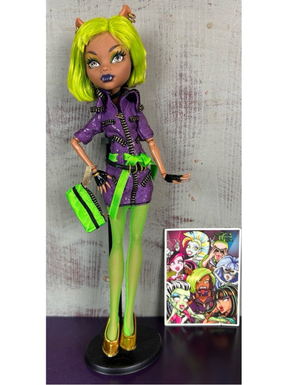 Monster High Clawdeen Wolf Dawn of the Dance Doll G1